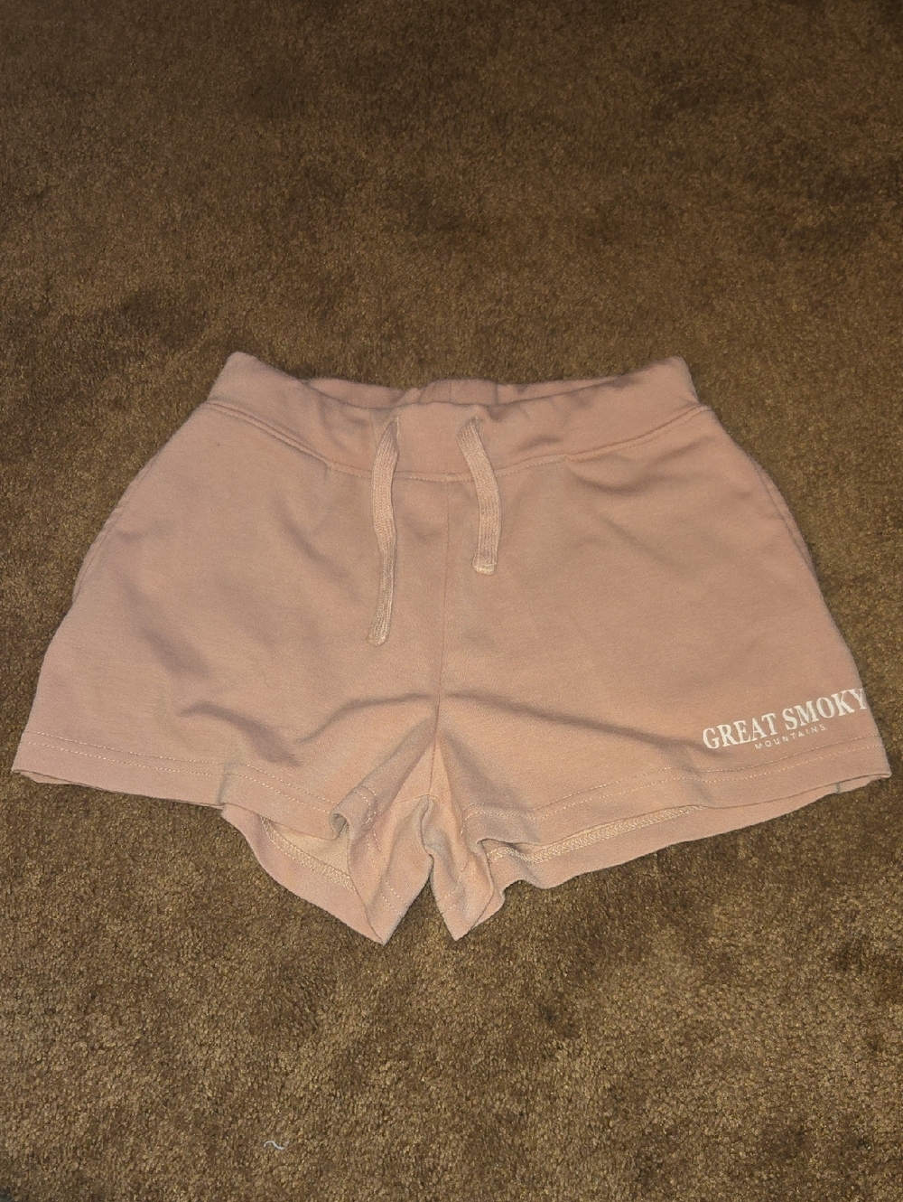 Dusty Pink Great Smoky Mountains Shorts